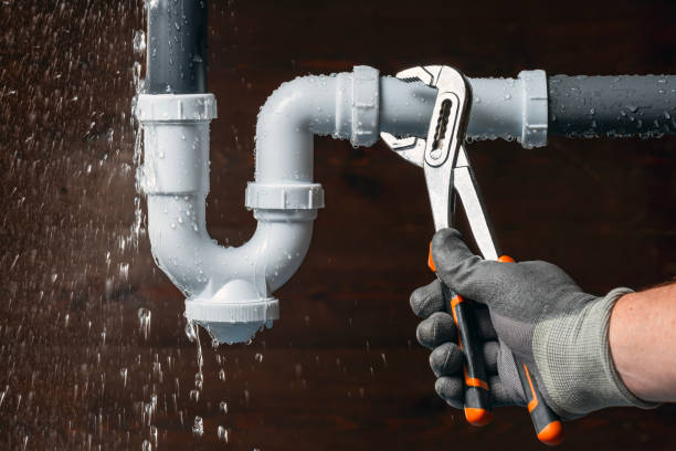 Professional Drain Cleaning technician working in Clay, NY